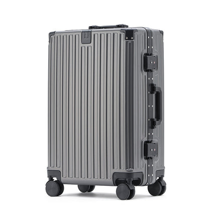 Valise à roulettes solide, extra épaisse et durable, cadre en aluminium