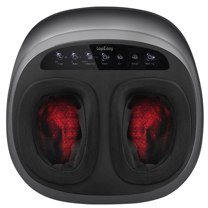 Machine de massage des pieds avec chaleur et cadeaux de massage pour hommes et femmes